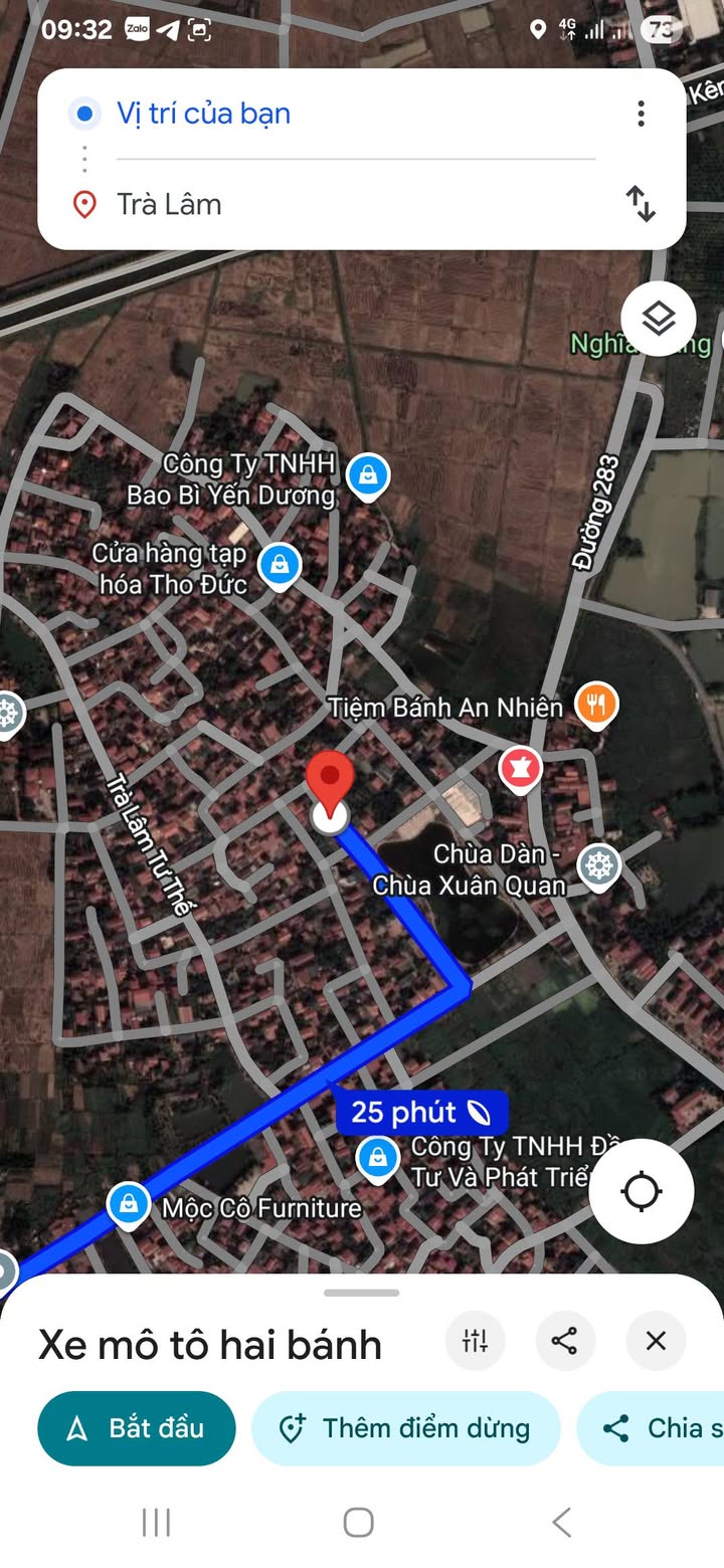 Đất nền Trà Lâm 71m² giá tốt - Vị trí trung tâm Bắc Ninh