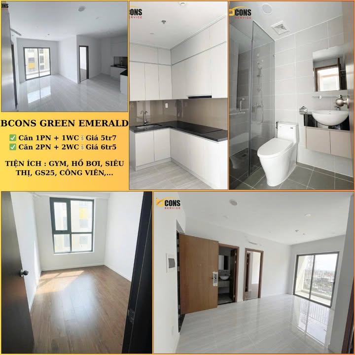 Căn hộ chung cư mini 20m² tại BCONS POLARIS, Dĩ An - Giá chỉ 4.5 triệu/tháng!