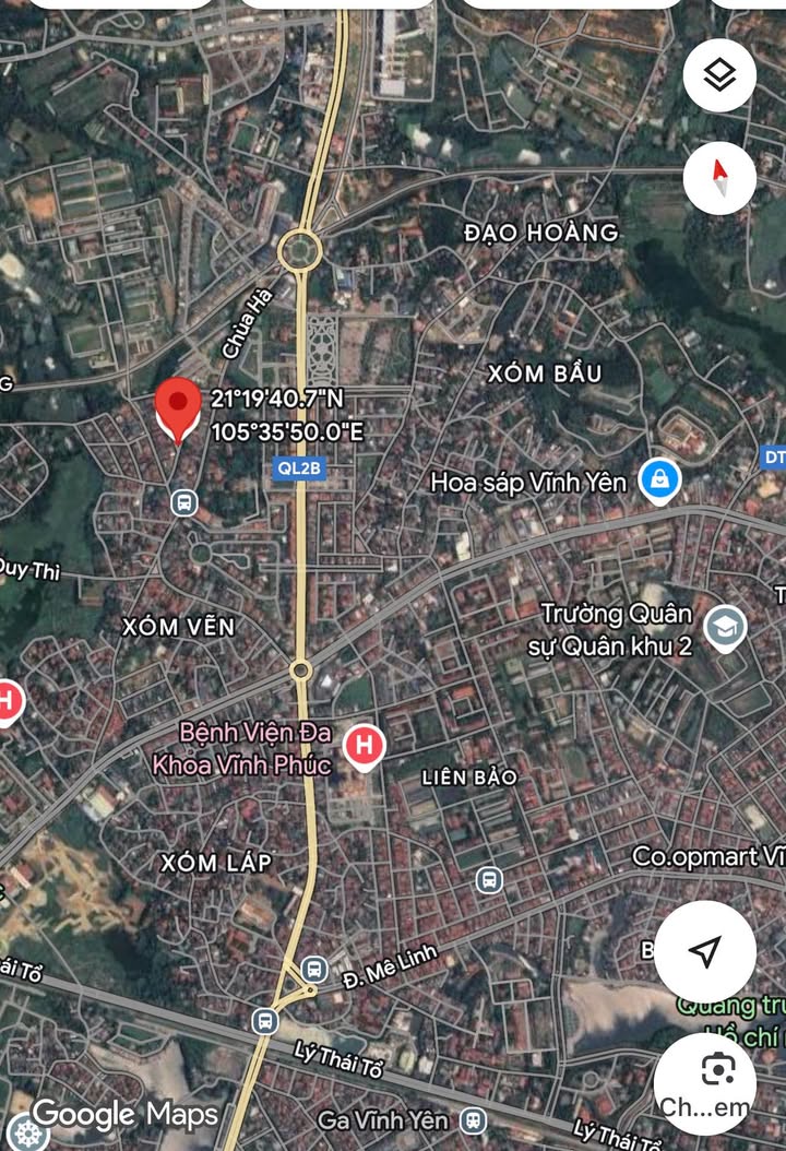 Đất nền KDC 204 Chùa Hà Vĩnh Phúc 165m² giá 4.95 tỷ - Đầu tư kinh doanh sinh lời!