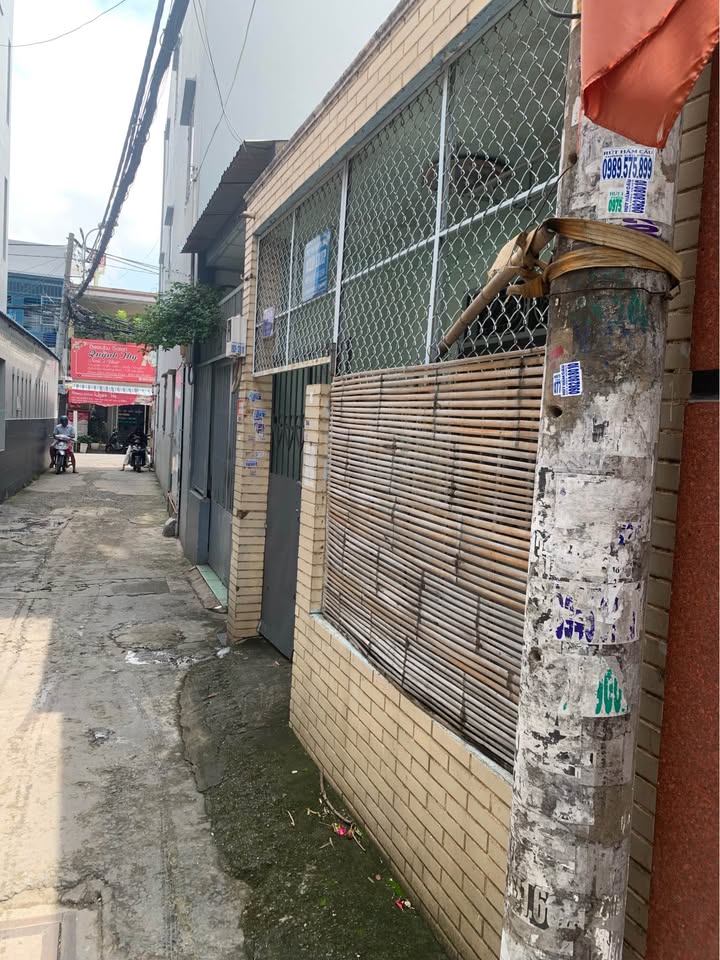 Nhà cấp 4 hẻm 1 Đoàn Giỏi, Tân Phú 53m² - Tiện xây mới 4 tầng!