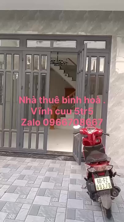 Nhà cho thuê Vĩnh Cửu 3PN giá 5.5 triệu - Mới keng, thông thoáng