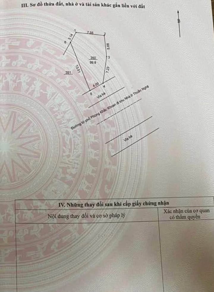 Đất nền Trục Chính KDT Thuần Nghệ Sơn Tây 100m² giá 8 tỷ - Đầu tư sinh lời ngay!