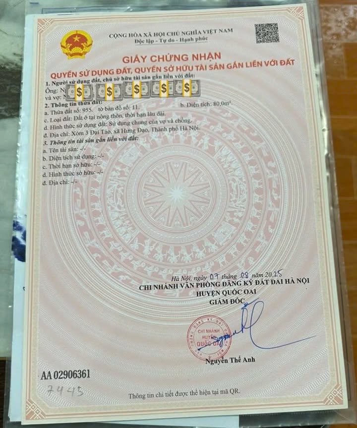 Đất nền chính chủ 80m² tại Hưng Đạo, Quốc Oai - Vị trí đẹp, giá thỏa thuận!