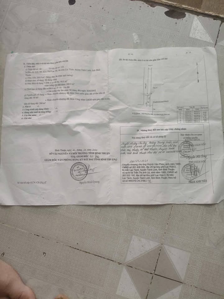 Đất nền 335m² mặt tiền đường Trần Hưng Đạo, thị trấn Lạc Tánh, giá 830 triệu - Cơ hội đầu tư hấp dẫn!