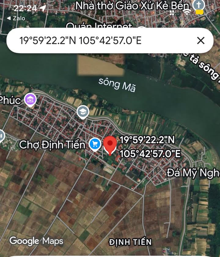 Đất thổ cư tại Lang Thôn, Định Tiến, Yên Định 206m² chỉ 400 triệu - Đầu tư sinh lời ngay!