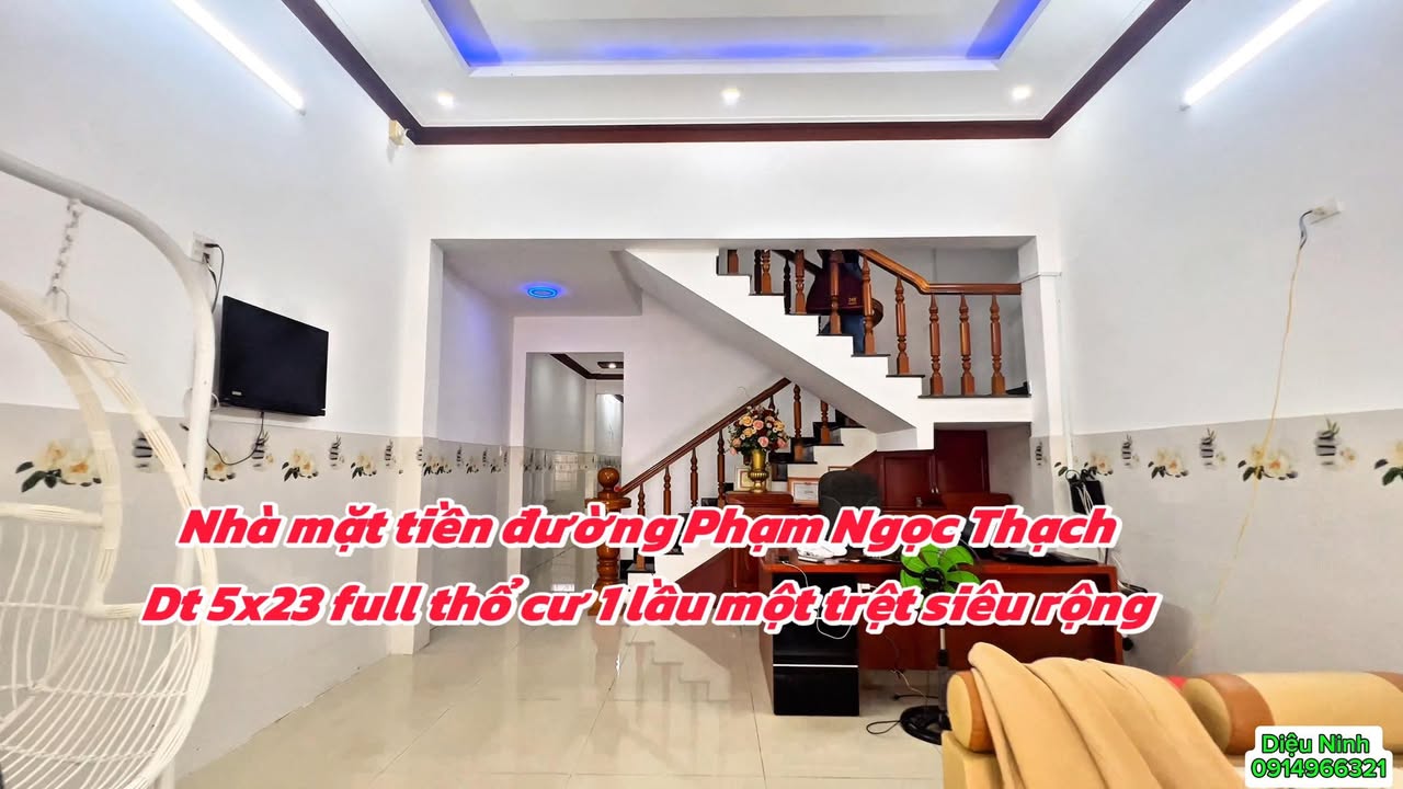 Nhà mặt tiền đường Phạm Ngọc Thạch, Bảo Lộc, 115m² giá 6.5 tỷ - Kinh doanh sầm uất!