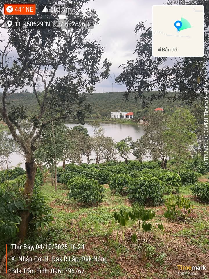 Đất nền xã Nhân Cơ 19m mặt tiền view hồ - Giá 2.2 tỷ, đầu tư sinh lời!