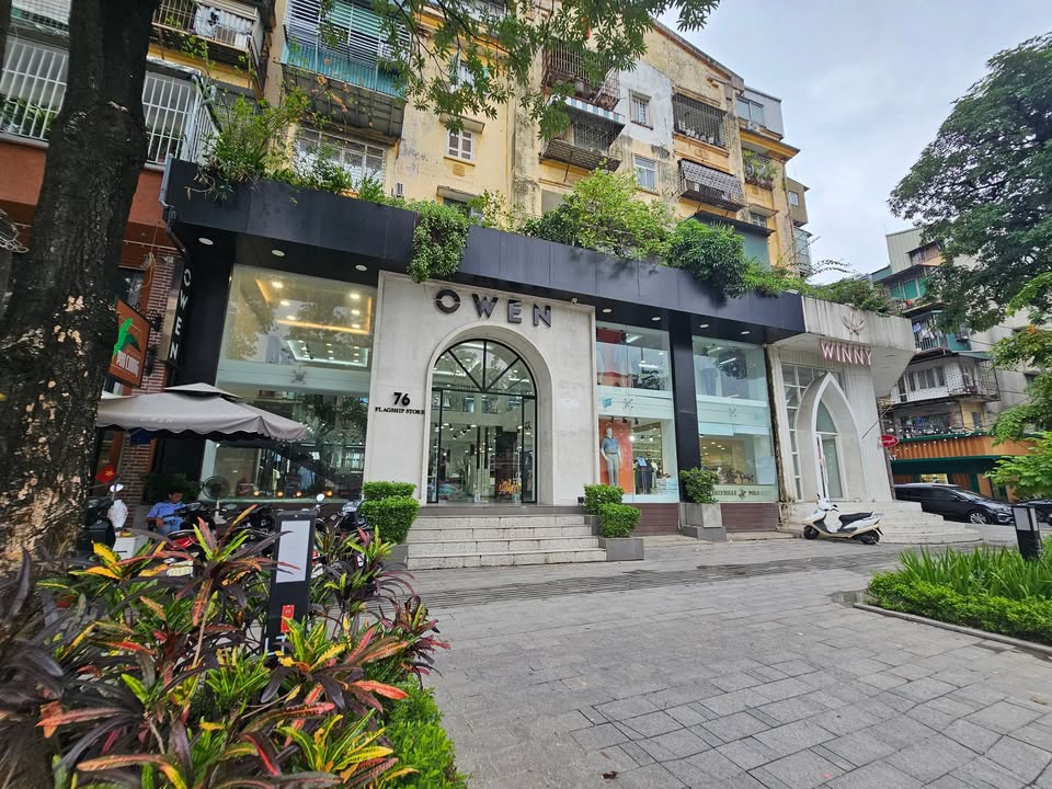 Mặt bằng kinh doanh cho thuê phố Chùa Bộc - Đống Đa 180m² - Vị trí đắc địa, lưu lượng khách lớn!