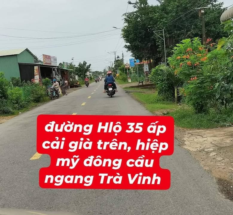 Đất nền Hương lộ 35, Cầu Ngang, Trà Vinh 240m² - Giá chỉ 360 triệu!