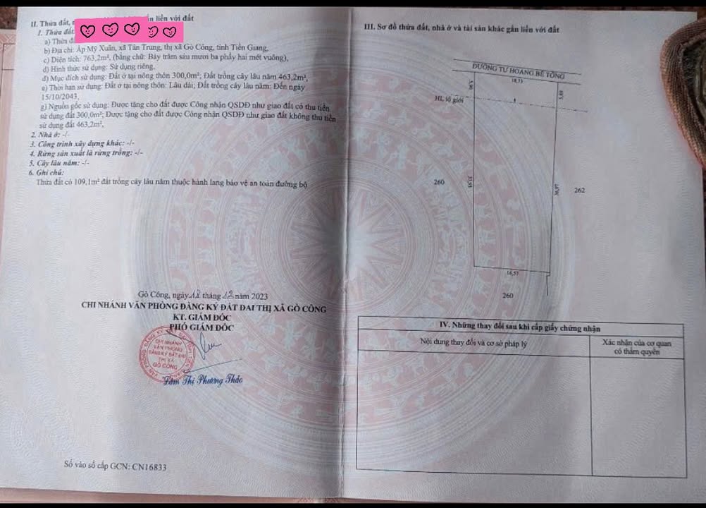 Nhà cấp 4 và Đất 763m² tại Phường Sơn Qui - Giá chỉ 1.4 tỷ VND, thương lượng nhẹ!