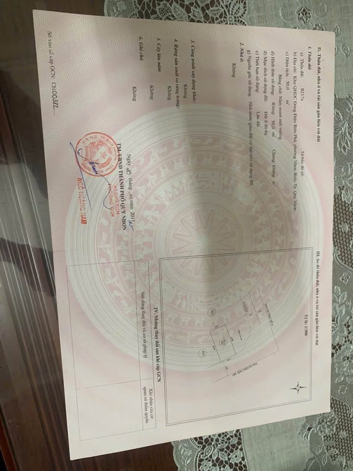 Đất nền Tuy Phước 50m² giá 2.6 tỷ - Mặt tiền đường rộng tiện lợi!