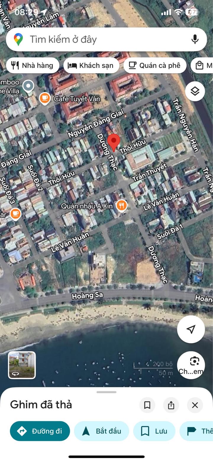 Đất nền góc Dương Thạc - Thôi Hữu, Đà Nẵng 111.6m² giá 15.5 tỷ - Thanh khoản nhanh chóng!