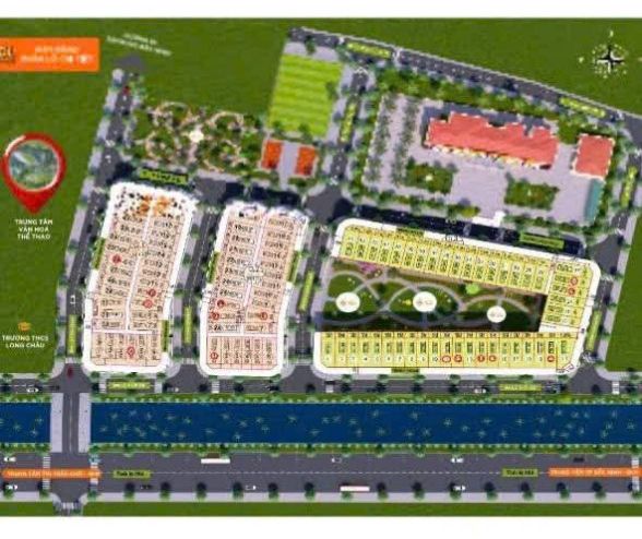 Đất nền dự án QCL Long Châu 88m² giá 2 tỷ - Sát đường TL 286, giao thông thuận tiện!