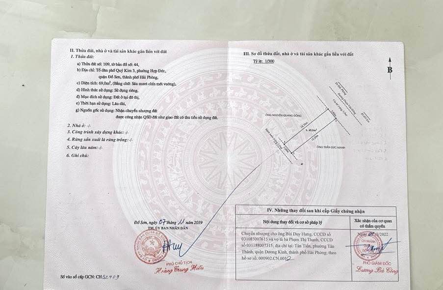 Đất nền mặt đường Phạm Văn Đồng, Đồ Sơn 69m² - Tiềm năng đầu tư cực tốt!