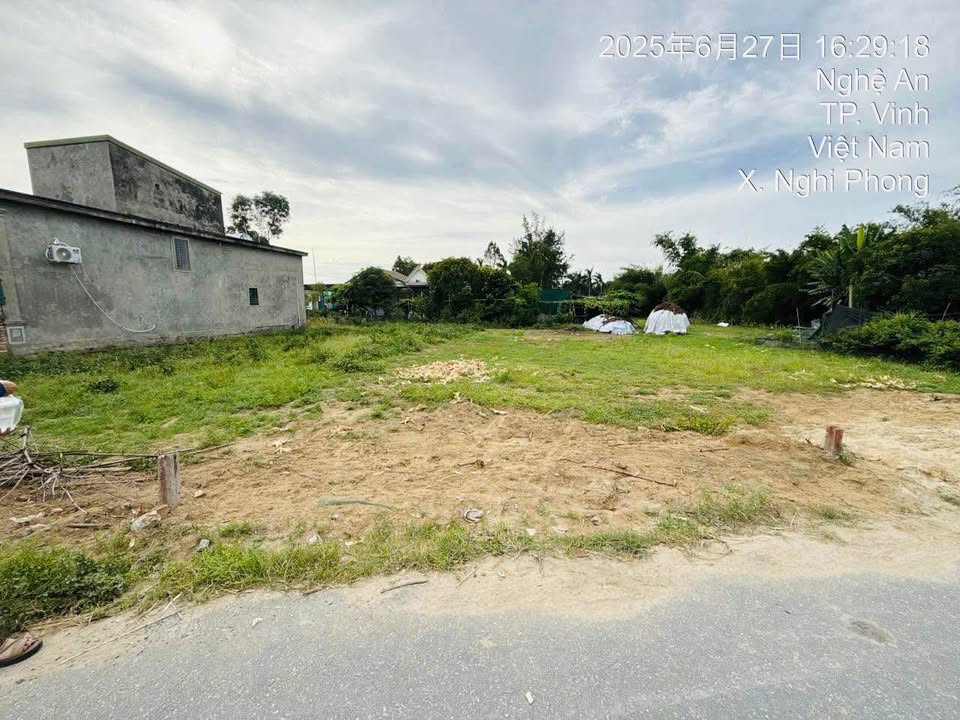 Đất thổ cư Nghi Phong 108m² giá thỏa thuận - Sổ hồng chính chủ!