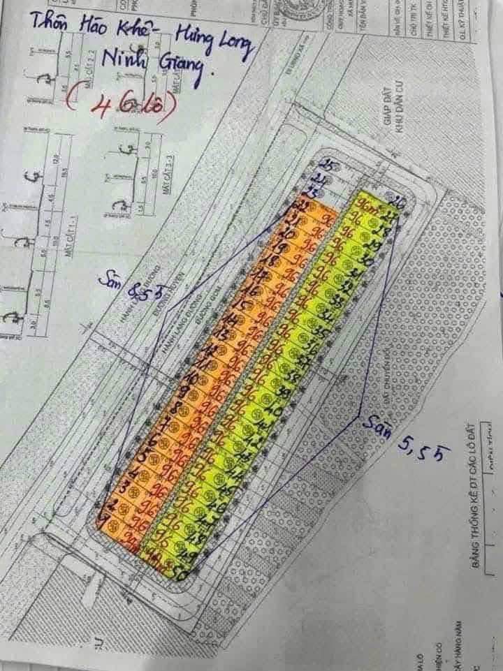 Đất nền Hưng Long Ninh Giang 96m² giá 1.1 tỷ - Cơ hội đầu tư tốt!