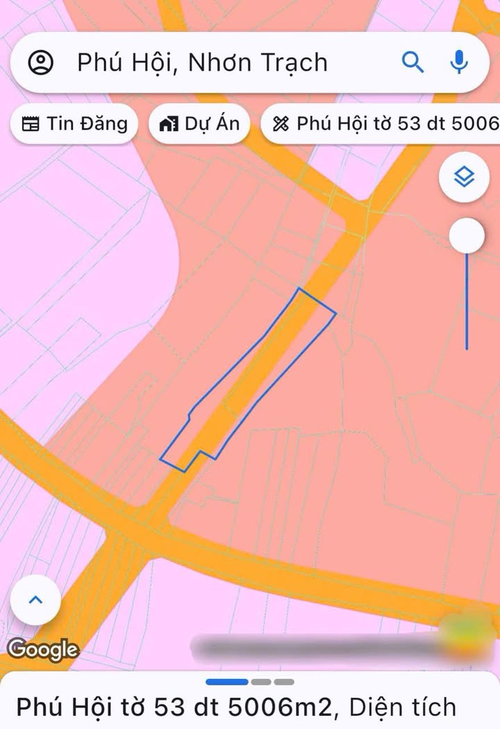 Đất nền Phú Hội Nhơn Trạch 5006m² - Sổ hồng pháp lý rõ ràng