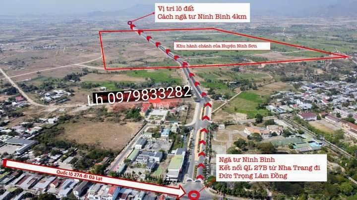 Đất mặt đường Cam Ranh - Tân Sơn 1035m² giá 650 triệu - Sổ đỏ chính chủ!