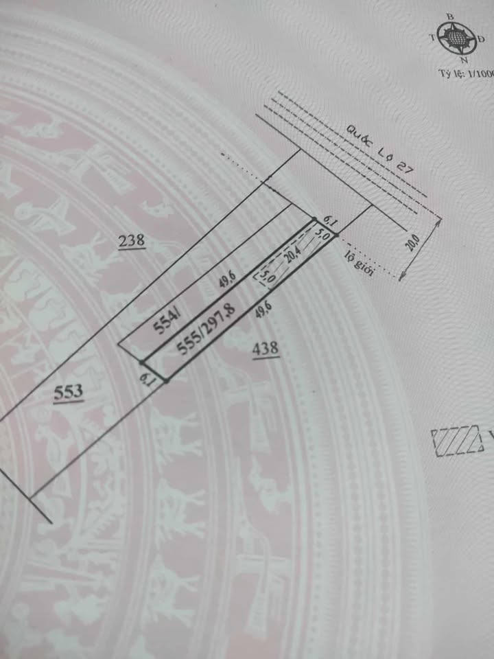 Đất nền Quốc lộ 27 Lâm Hà 300m² giá 2.98 tỷ - Đầu tư sinh lời ngay!