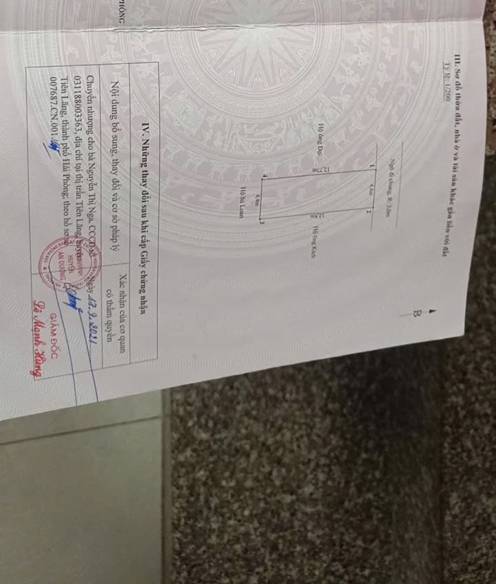 Đất nền An Đồng, An Dương 56m² giá 1 tỷ - Đầu tư sinh lời ngay!