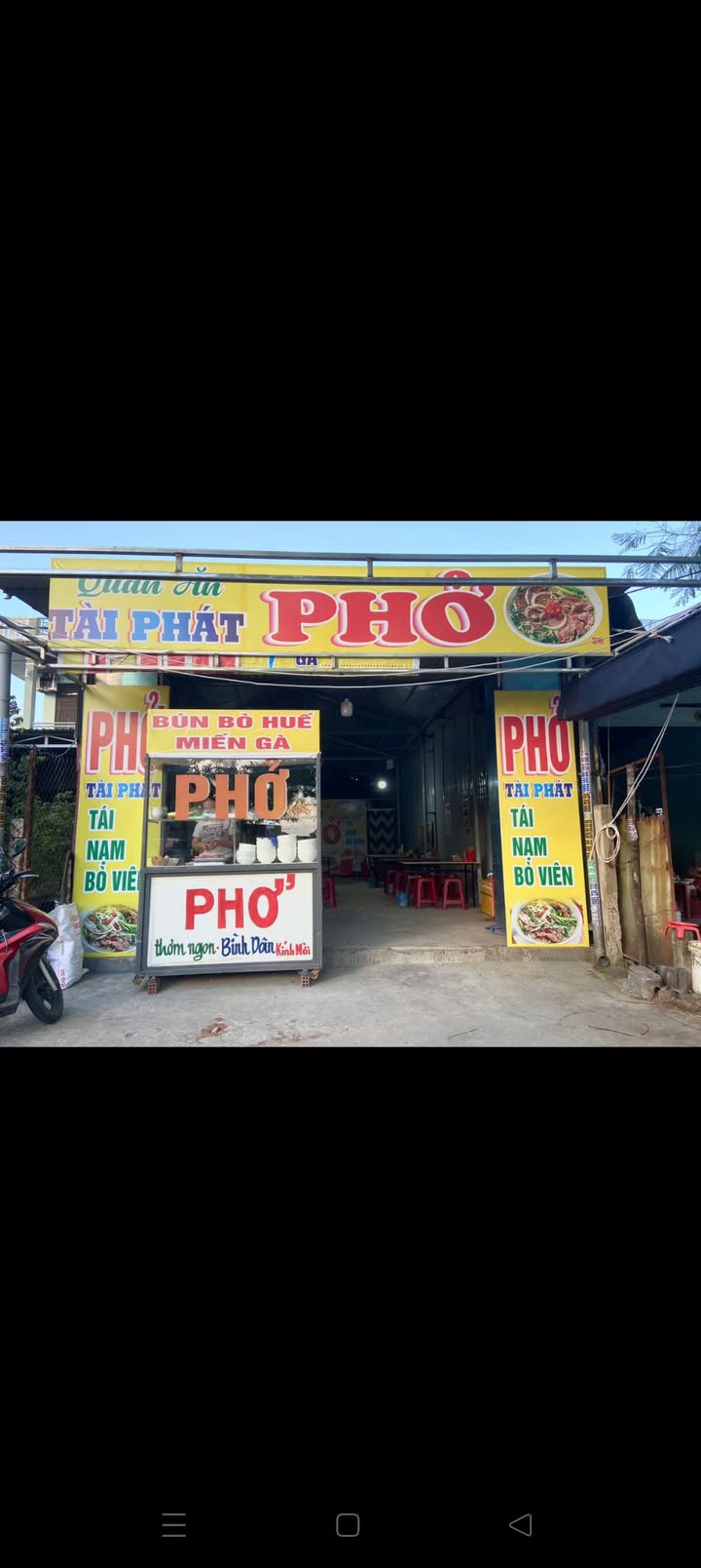 Quán phở cho thuê tại 395 Trần Hữu Độ, Điện Bàn - Giá chỉ 25 triệu!