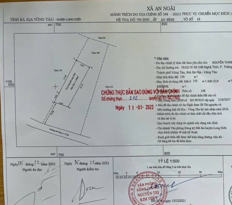 Lô đất + Nhà cấp 4 An Ngãi 600m² giá 3.1 tỷ - Đầu tư sinh lời ngay!