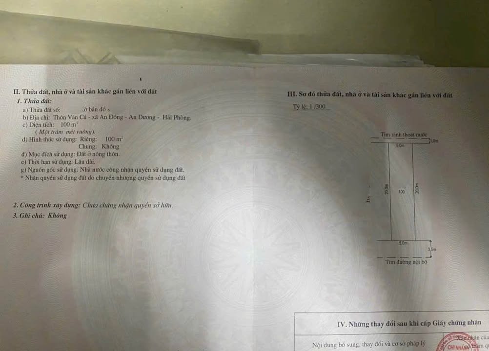 Nhà bán Chung cư Văn Cú An Đồng 100m² giá 3 tỷ - Tuyến đẹp, dân cư đông đúc!