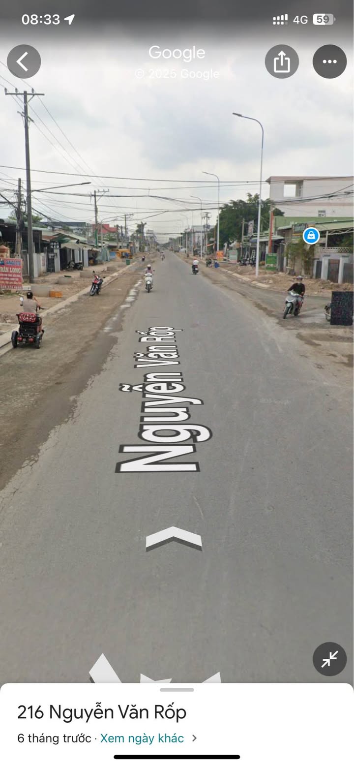 Đất thổ cư hẻm 12 Nguyễn Văn Rốp, phường 4, Tây Ninh 220m² - Giá chỉ 2.7 tỷ!