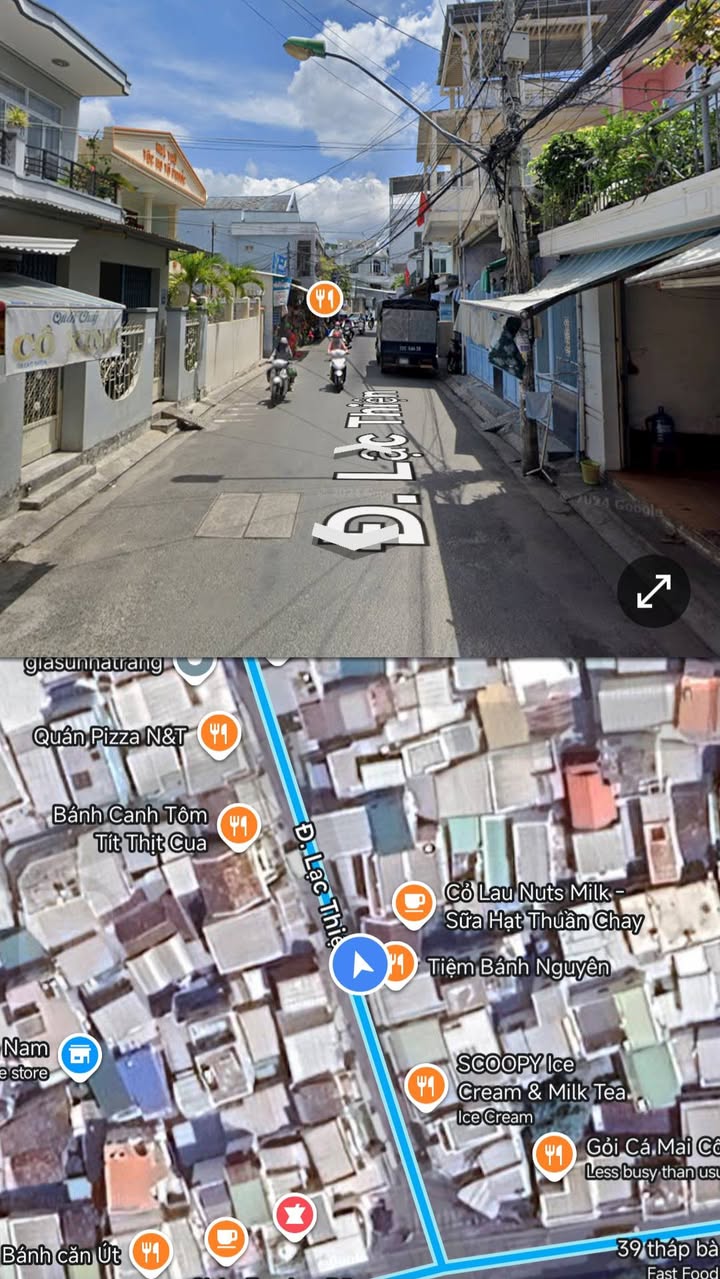 Nhà mặt tiền đường Lạc Thiện, Nha Trang 132.8m² - Vị trí đắc địa, cách biển 400m!