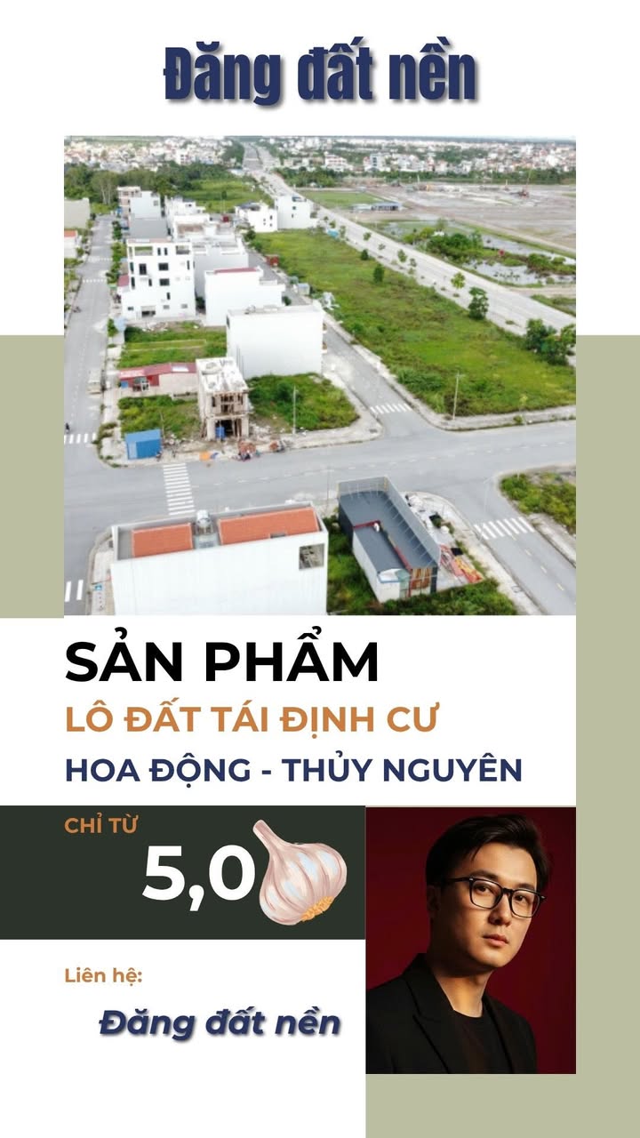 Đất nền TĐC Hoa Động 98,6m² giá 5 tỷ - Cơ hội đầu tư hấp dẫn!