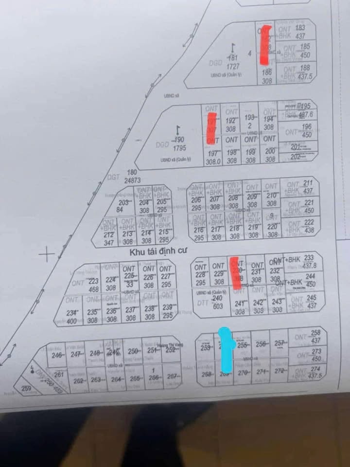 Đất nền khu tái định cư Lý Trạch 308m² giá 900 triệu - Sổ đỏ chính chủ!