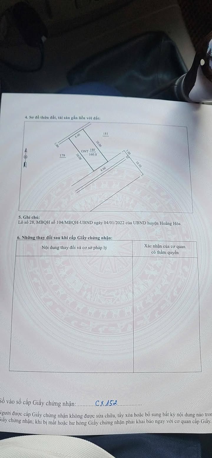 Đất nền Bút Sơn, Hoằng Hóa 160m² - Vị trí đắc địa, sẵn sàng đầu tư!