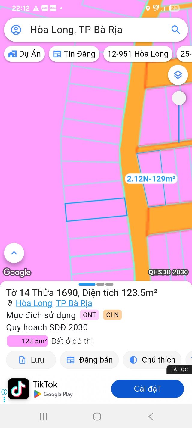 Đất tặng nhà cấp bốn mặt tiền đường 64, Phú Mỹ 120m² chỉ 2 tỷ - Cơ hội đầu tư tuyệt vời!