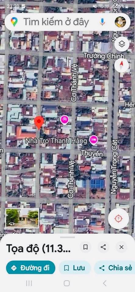 Đất thổ cư 80m² Phường Hiệp Ninh, TP Tây Ninh - Bán gấp chỉ 275 triệu!