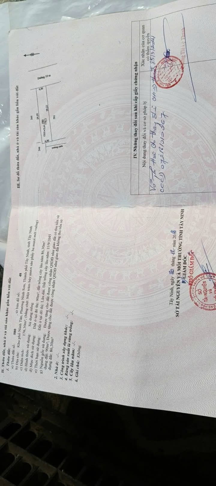 Đất nền Ninh Tân, Tây Ninh 90m² giá 1.45 tỷ - Đường nhựa 10m, chính chủ bán!