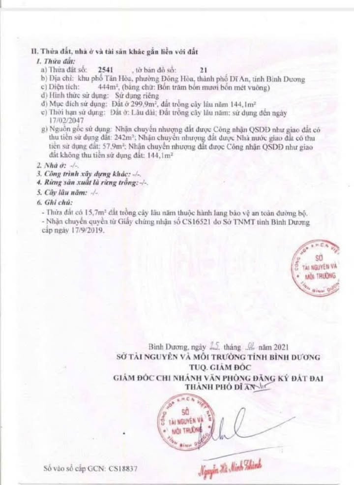 Đất mặt tiền đường Tô Vĩnh Diện, Dĩ An 440m² giá 37.4 tỷ - Đầu tư sinh lời ngay lập tức!