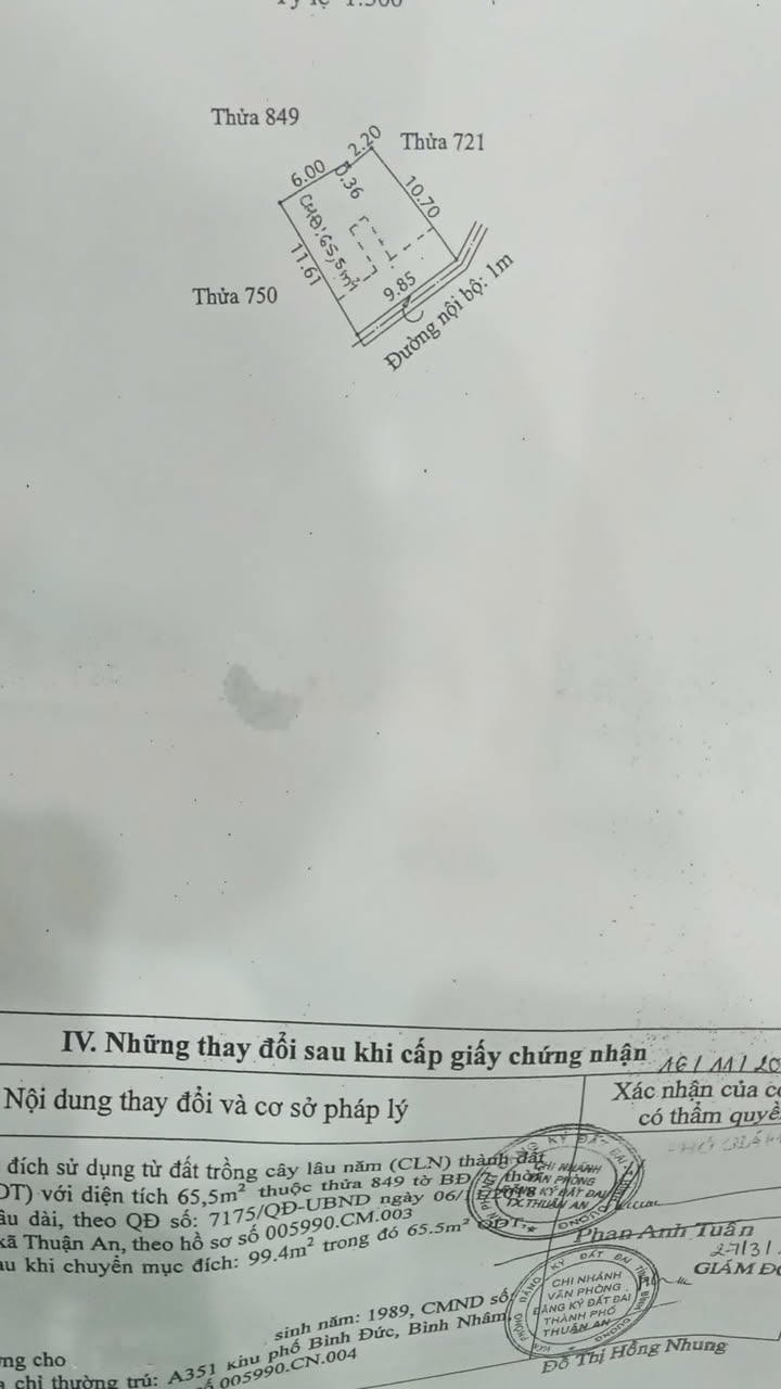 Nhà sổ riêng Bình Nhâm 79, 99m² chỉ 1.1 tỷ - Gần Lái Thiêu!