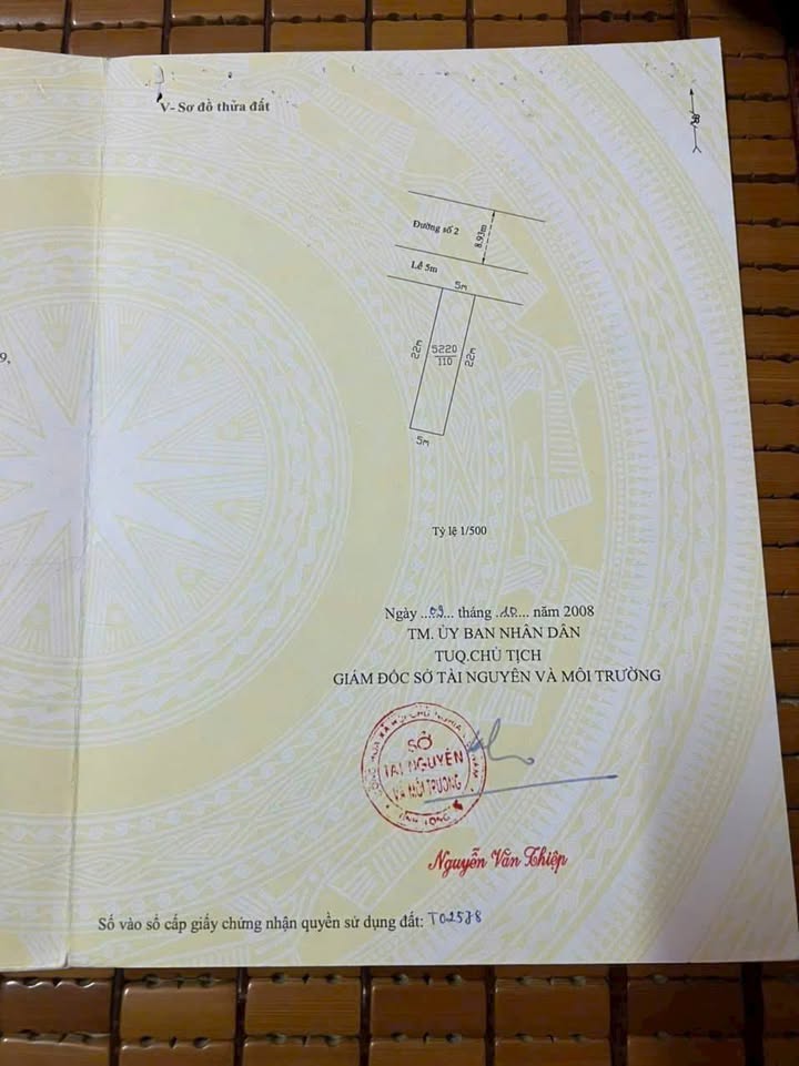 Đất nền KDC Hoàng Long Bến Lức 110m² giá 2,5 tỷ - Vị trí đẹp, giao thông thuận lợi!