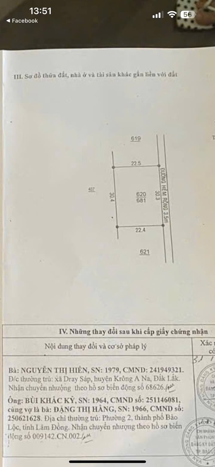 Đất nền Bảo Lộc 660m² giá 4.4 tỷ - Cơ hội đầu tư hấp dẫn!