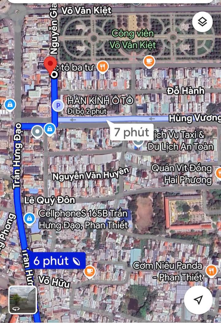 Mặt tiền Nguyễn Gia Tú, Phú Thủy, Phan Thiết 100m² giá 5 tỷ - Đối diện công viên Võ Văn Kiệt!