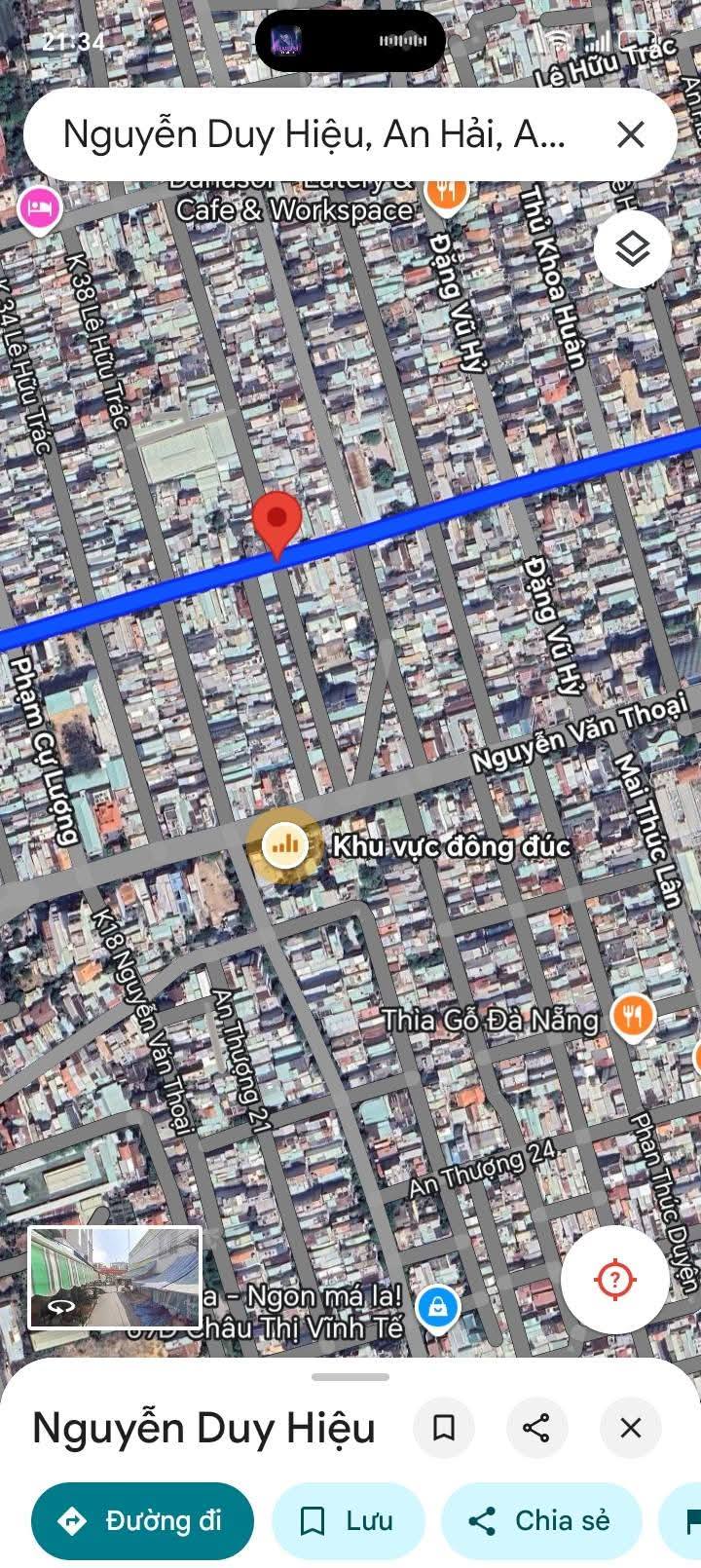 Đất nền 2 mặt kiệt ô tô Nguyễn Duy Hiệu 163m² giá 19.8 tỷ - Cơ hội đầu tư hiếm có!