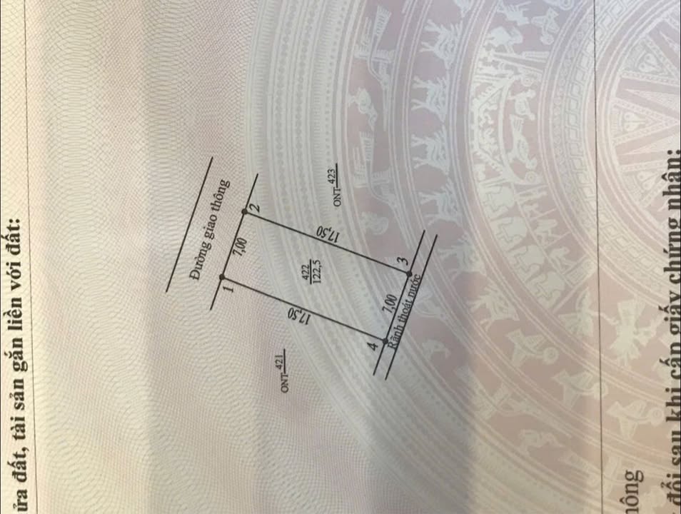 Đất nền mặt đường Quốc lộ 32, xã Dân Quyền, Phú Thọ - 122m² chỉ 2.1 tỷ!