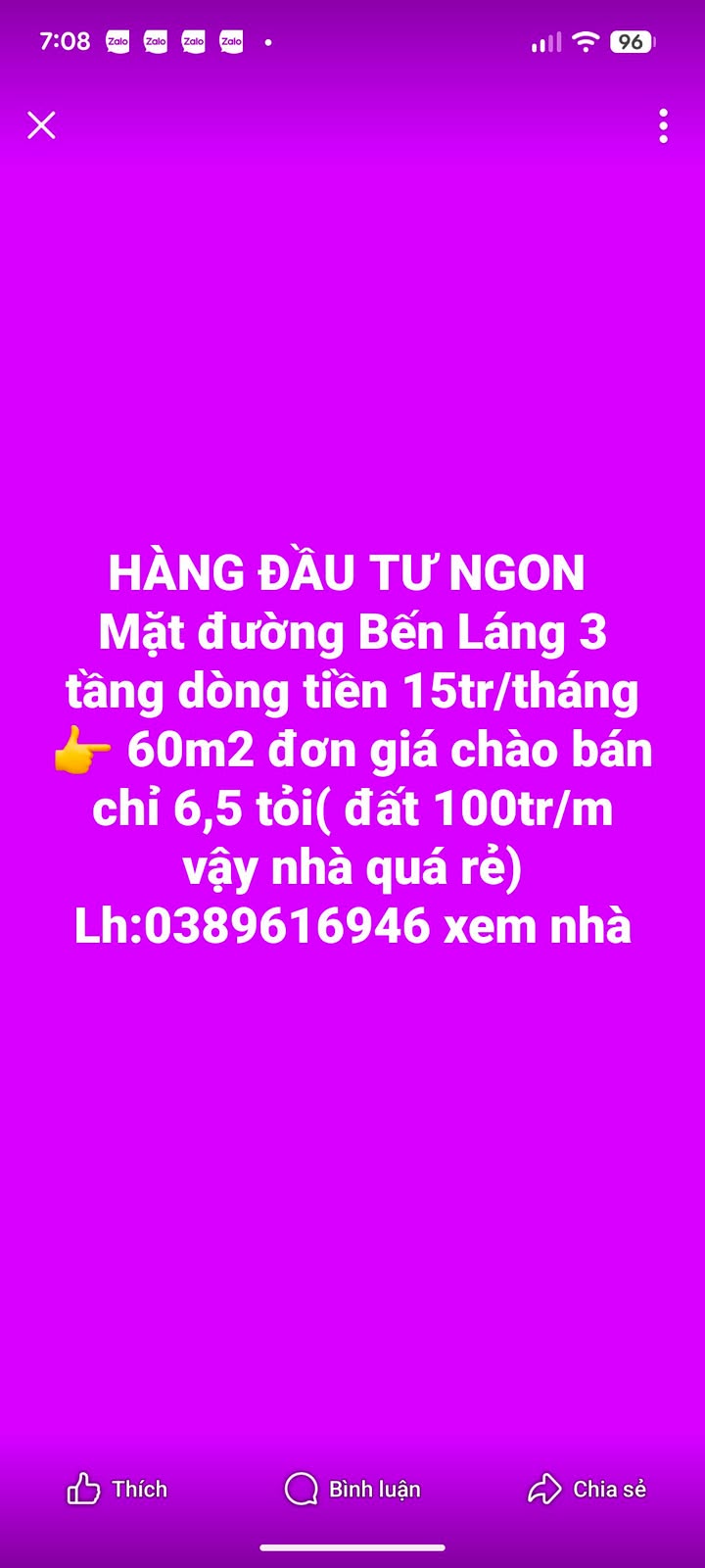 FrontHouse Đằng Lâm 60m² giá 6.5 tỷ - Dòng tiền ổn định 15 triệu/tháng!