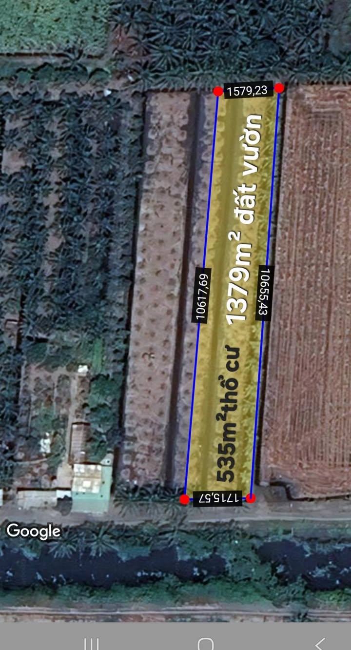 Đất vườn 1914m² tại Ấp 3, xã Tân Thành, Thủ Thừa - Giá chỉ 2.2 tỷ!