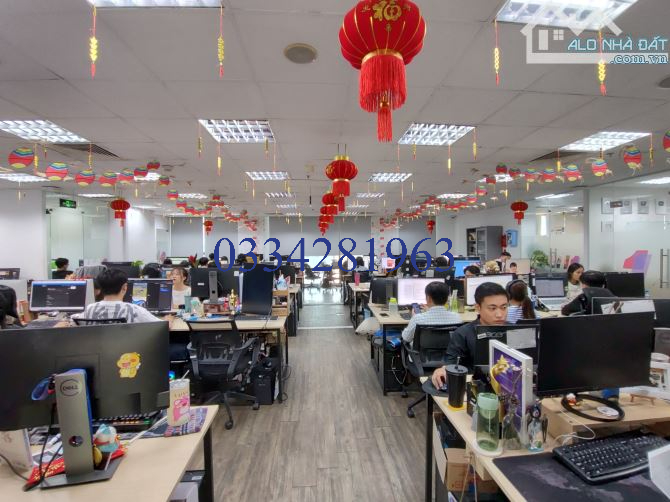 Văn phòng cho thuê full nội thất 150m² phố Duy Tân, Cầu Giấy - Tiện nghi sẵn sàng làm việc!