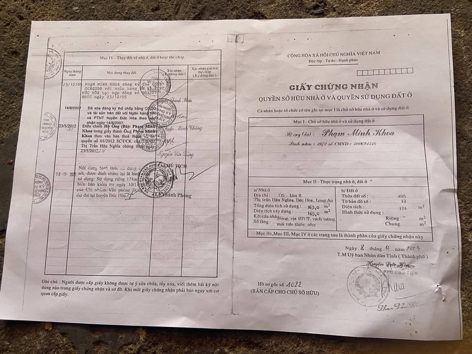 Nhà mặt tiền 2 mặt đường 3/2, Đức Hòa, 166m² - Kinh doanh thuận lợi!