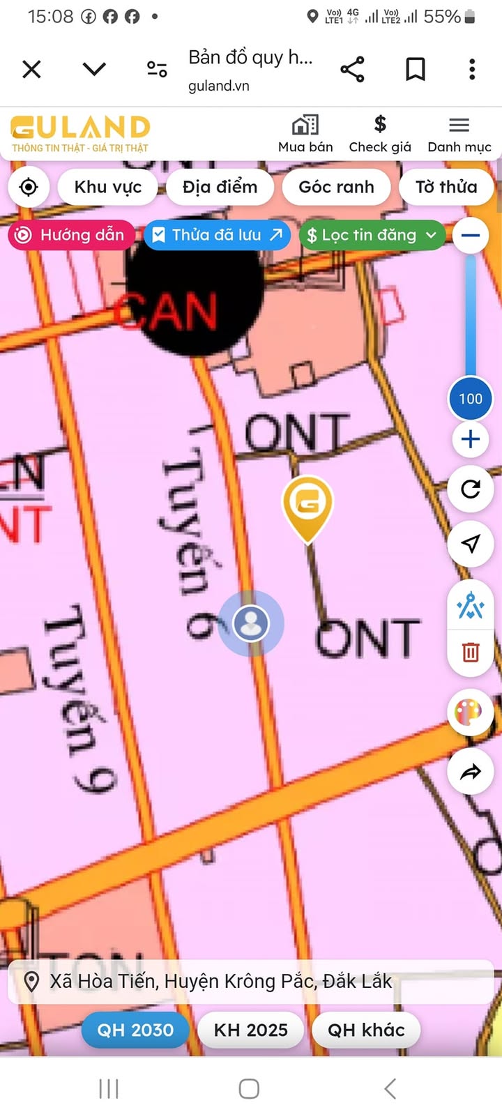 Đất nền Hòa Tiến, Krông Pắc 282m² giá 170 triệu - Kinh doanh thuận lợi, vị trí đắc địa!