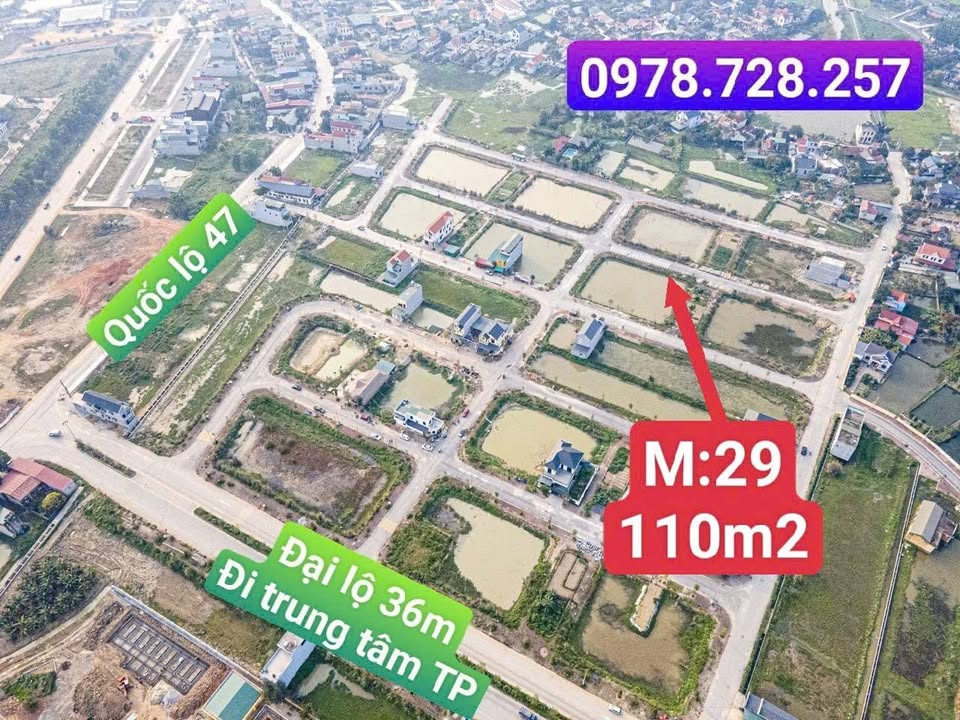 Đất nền Đông Khê Thanh Hóa 110m² giá 1.1 tỷ - Cơ hội đầu tư tuyệt vời!