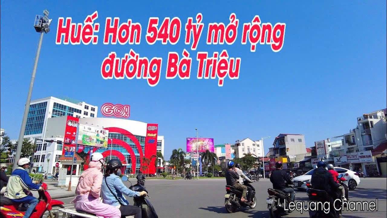 Bán gấp mặt tiền Bà Triệu, TP Huế 80m² giá chỉ 1x tỷ - Cơ hội đầu tư tuyệt vời!