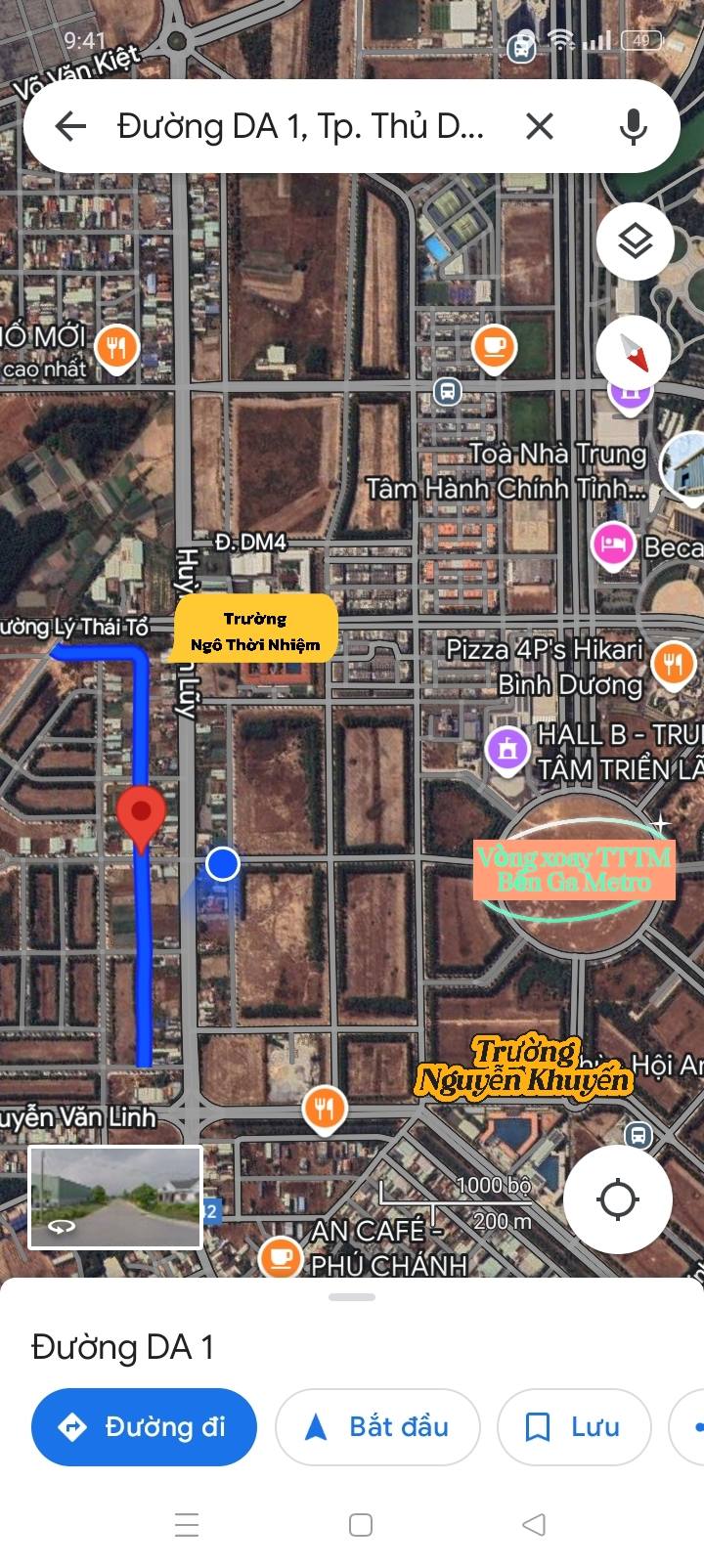 Đất nền trung tâm Thủ Dầu Một 162m² giá 3 tỷ - Cơ hội đầu tư tuyệt vời!